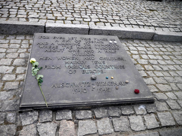 Memorial at Auschwitz II