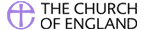Logo of the Church of England, to which Christ Church belongs